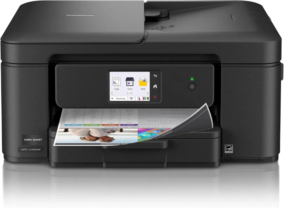 Brother Work Smart 1410 Wireless Color Inkjet All-in-One