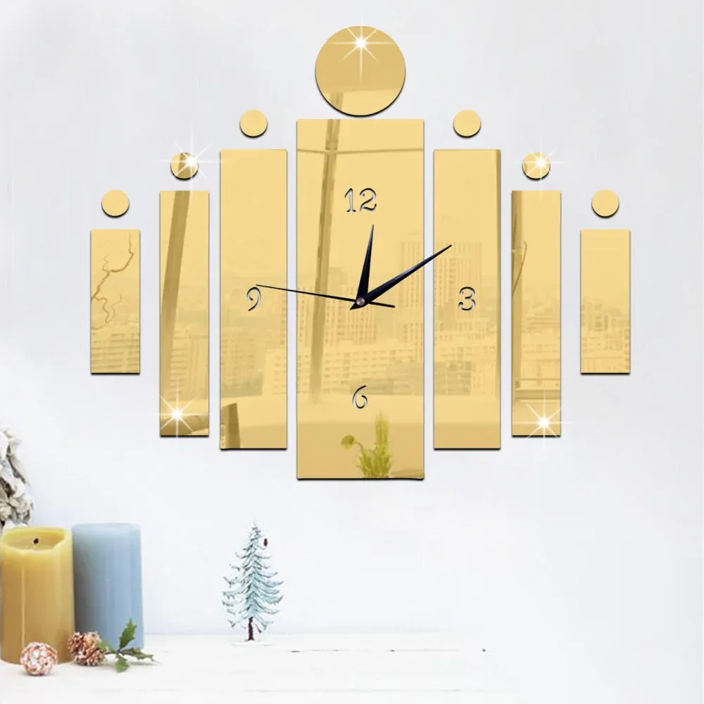 Acrylic Technology Digital Wall Clock
