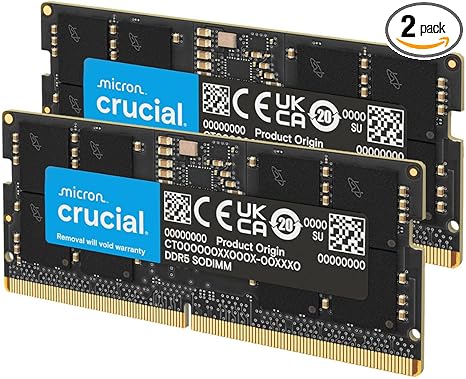 Crucial 32GB DDR5 RAM Kit (2x16GB)
