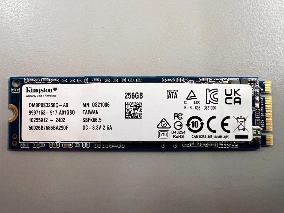 [KINGSSD256S] Kingston SSD 256GB (SATA)