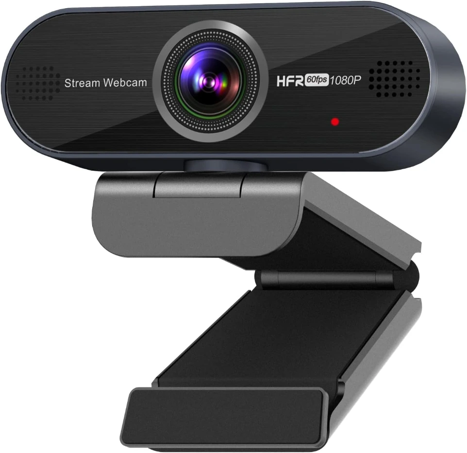 1080P 60FPS Webcam with Microphone